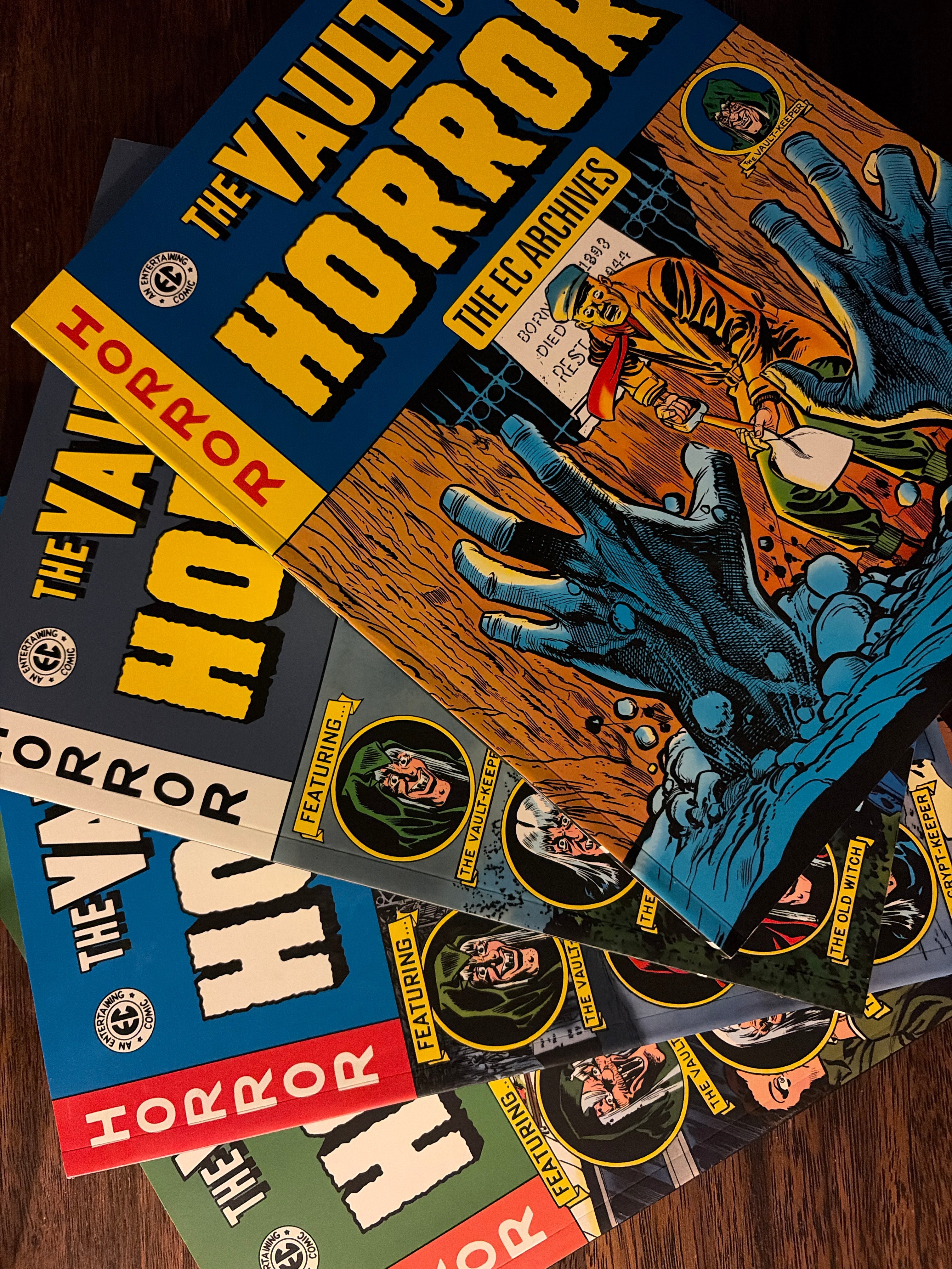 The Vault of Horror Volumes 1-4 Dark Horse Graphic Novels